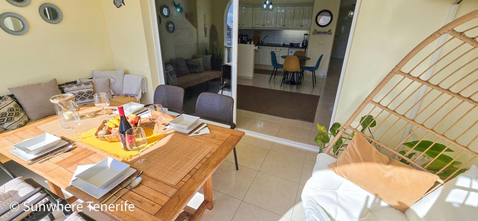 Mona'S Point Tenerife - Aircon, Private Parking And Heated Pool Сан Мигел де Абона Екстериор снимка